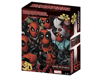 Prime 3D Marvel Deadpool Puzzle 300 Parça