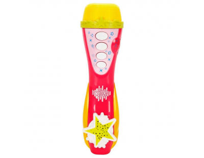 Pembe Karaoke Mikrofonu