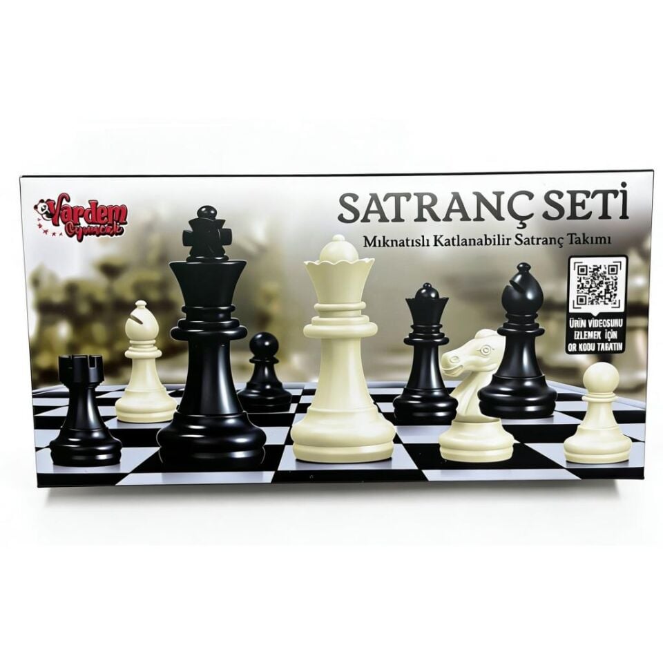 VRD10660 MIKNATISLI KATLANABİLİR SATRANÇ-VRD