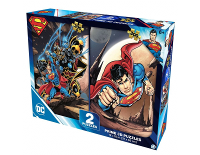 Prime 3D DC Comics Superman İkili Puzzle 300 Parça