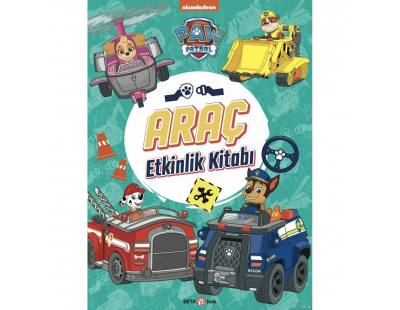 Paw Patrol Araç Etkinlik Kitabı