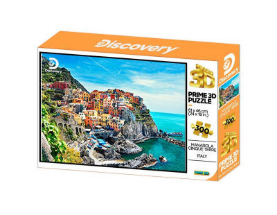 Prime 3D Discovery Manarola Puzzle 300 Parça