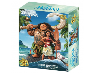 Prime 3D Disney Moana Puzzle 500 Parça