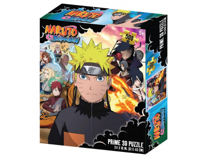 Prime 3D - Naruto Shippuden 500 Parça Yetişkin Puzzle