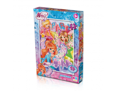 KS Games Winx 50 Parça Puzzle
