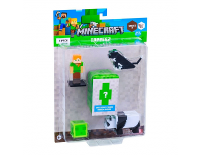 Minecraft 3D Toppeez 5'li Figür Seti