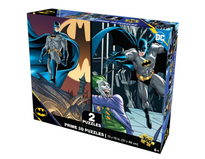 Prime 3D DC Comics Batman İkili Puzzle 300 Parça