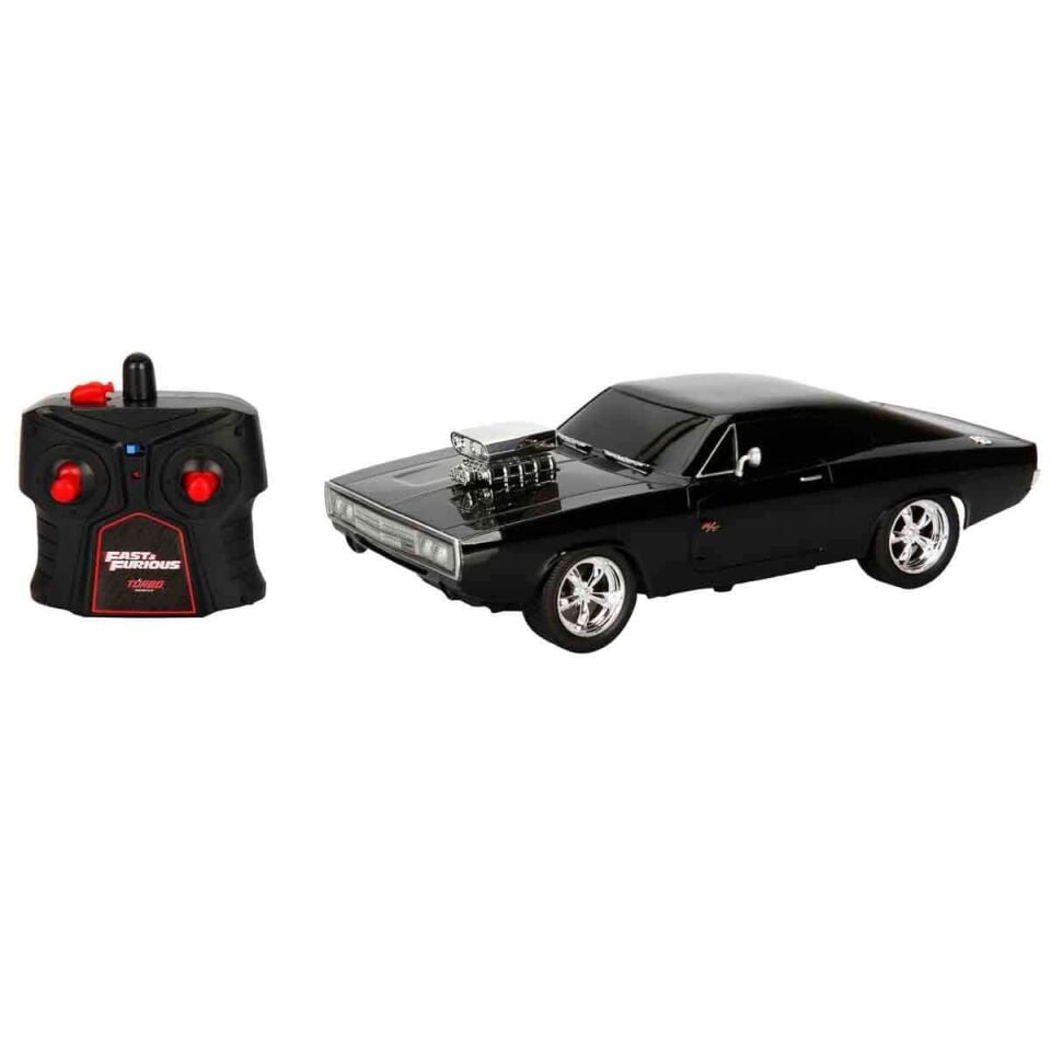 6492 1:16 Fast & Furious Dom s Dodge Charger R/T USB Şarjlı Uzaktan Kumandalı Araba