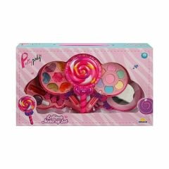 Pretty Pinky Lolipop Şekilli Dört Katlı Makyaj Güzellik Seti 2600