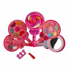 Pretty Pinky Lolipop Şekilli Dört Katlı Makyaj Güzellik Seti 2600
