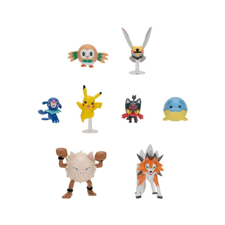 POK PKW2542-C Pokemon Battle 8'li Figür Seti
