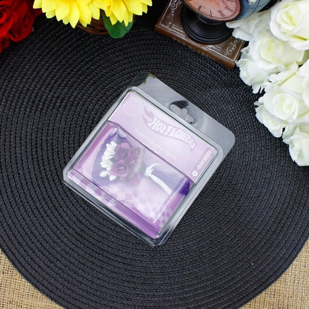 KR12169 ASORTİ FLOWERS MİNİ ÇİÇEK BUKETİ-KARE