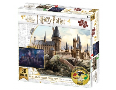 Prime 3D Harry Potter Çift Taraflı Puzzle 500 Parça