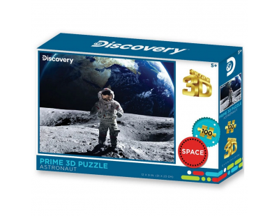 Prime 3D Discovery Ayda Astronot Puzzle 100 Parça