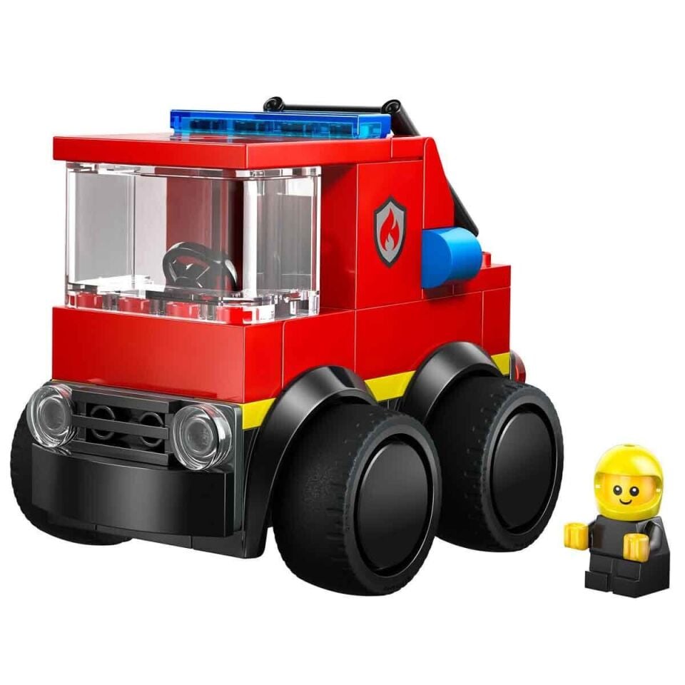 60482 Lego City Rides İtfaiye Kamyonu 67 parça +5 yaş