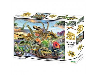 Prime 3D - Dinozorlar 500 Parça Yetişkin Puzzle