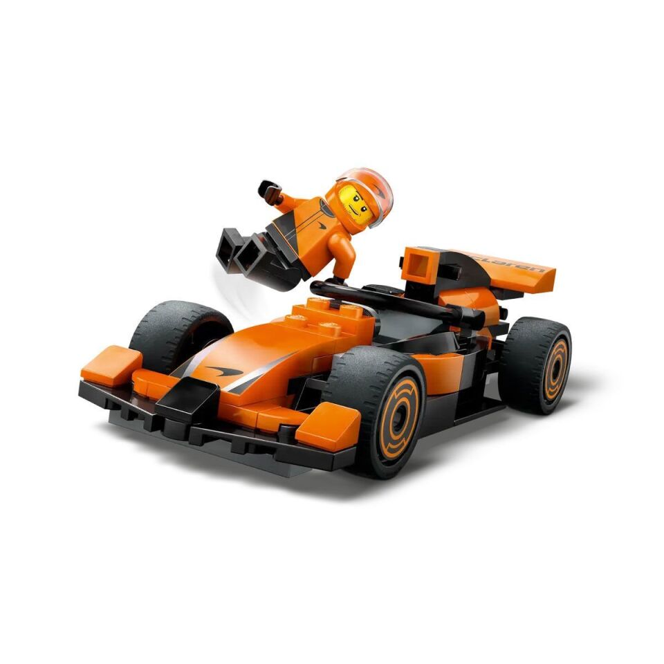 60442 Lego City McLaren Yarış Arabalı F1 Sürücüsü 86 parça +6 yaş