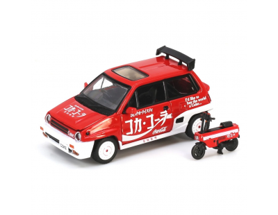 Inno 1:64 Scale Coca-Cola Honda City Turbo ll
