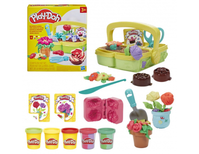 Play-Doh Renkli Çiçekler Botanik Oyun Seti