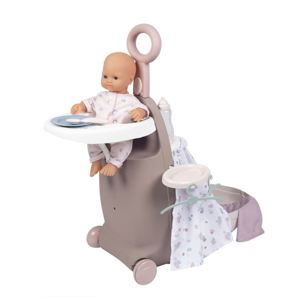 Smoby Baby Nurse 3'ü 1 Arada Oyuncak Bebek Seyahat Seti 220374