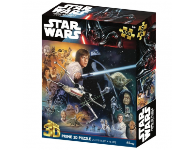 Prime 3D Star Wars Classic Puzzle 500 Parça
