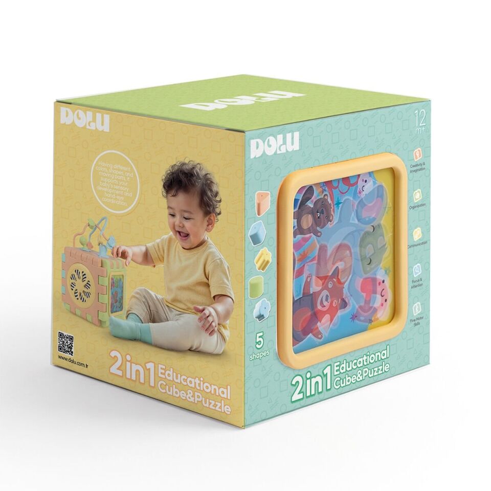 5292 OYUNCAK EDUCATIONAL CUBE PUZZLE