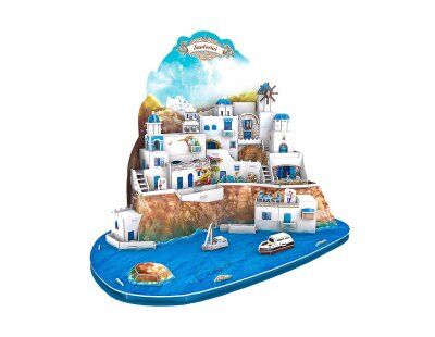 CubicFun Santorini Island 3D Puzzle