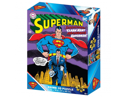 Prime 3D DC Comics Superman Puzzle 300 Parça