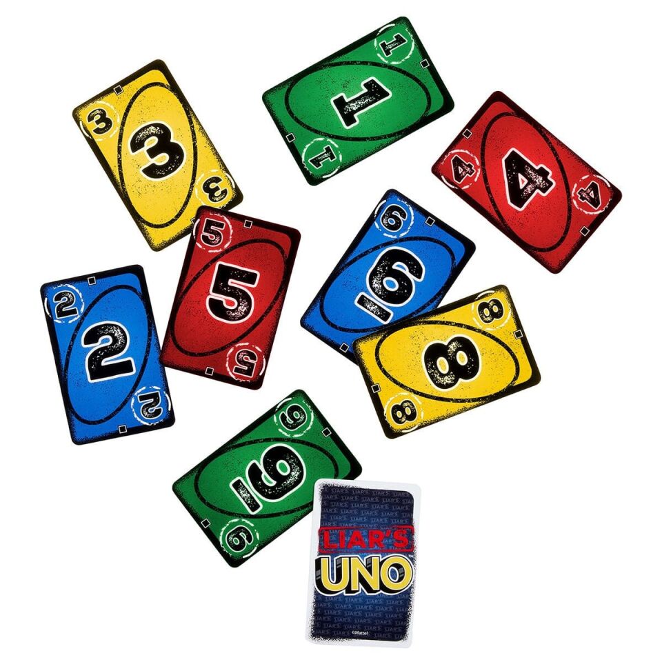 JLH43 UNO Liars Kartlar