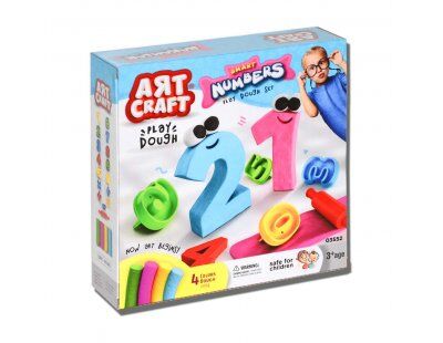 Dede 3D Rakamlar Oyun Hamuru Seti