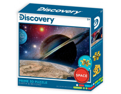 Prime 3D Discovery Dünya ve Ötesi Puzzle 150 Parça