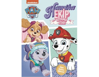 Paw Patrol Havrika Ekip Boyama Kitabı
