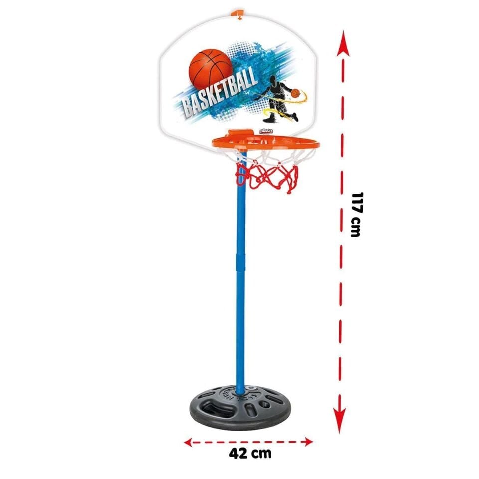 Pilsan 03-394 Magic Ayaklı Basketbol Seti