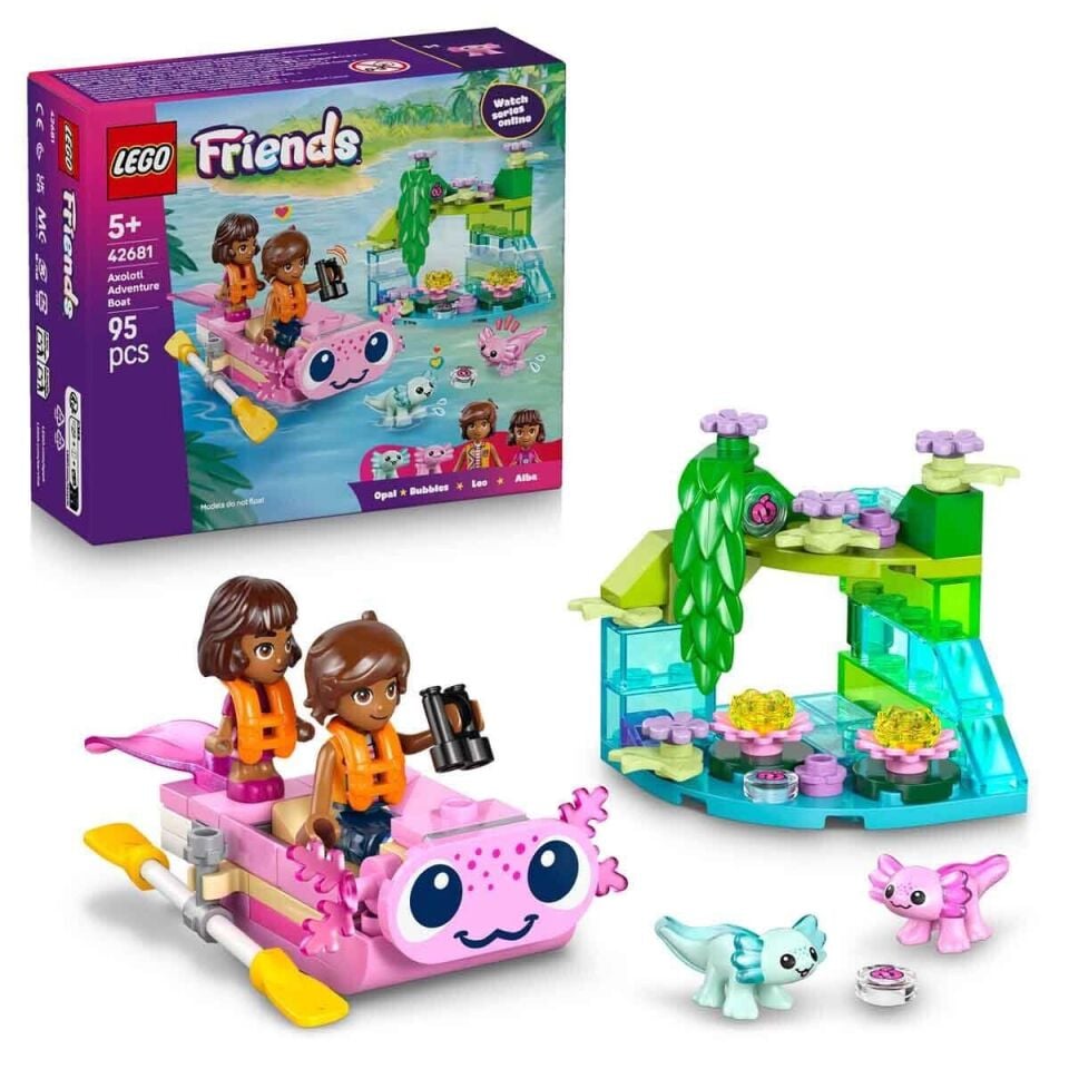 42681 Lego Friends Axolotl Macera Teknesi 95 parça +5 yaş