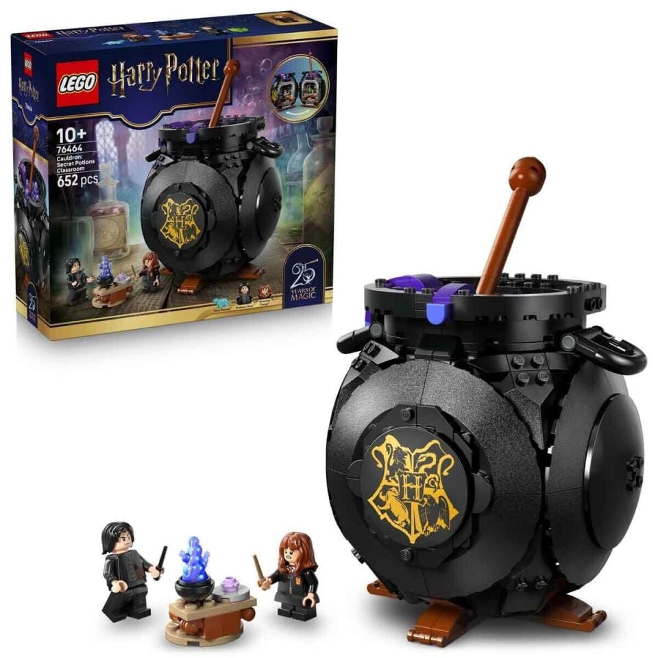 76464 Lego Harry Potter Kazan: Gizli İksir Sınıfı 652 parça +10 yaş