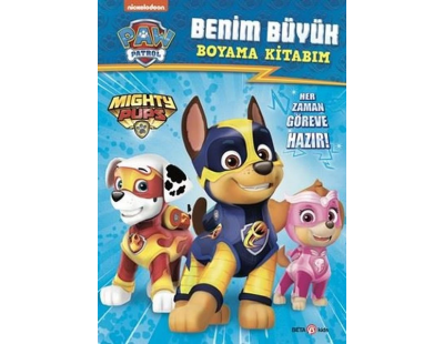 Paw Patrol Benim Büyük Boyama Kitabım