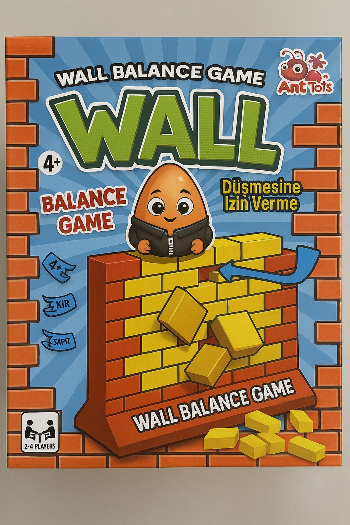 Ant Toys Wall Balance Game – Düşürme, Dengeyi Koru Oyunu
