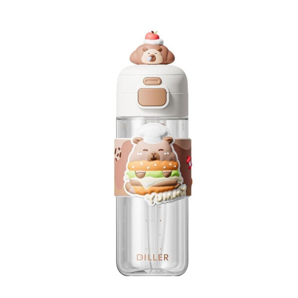 D2551 DILLER 600 ML BOYUN ASKILI TRITAN SU MATARASI