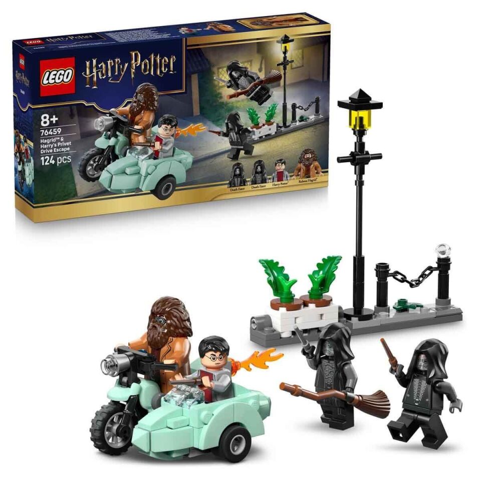 76459 Lego Harry Potter Hagrid ve Harrynin Privet Drive Kaçışı 124 parça +8 yaş