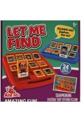 Ant Toys Let Me Find – 2 Kişilik Tahmin Etme Oyunu (24 Karakterli)