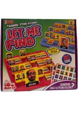 Ant Toys Let Me Find – 2 Kişilik Tahmin Etme Oyunu (24 Karakterli)