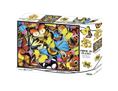 Prime 3D Kelebekler Selfie Puzzle 300 Parça