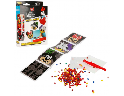 4in1 Disney Minnie Mouse Pixel Pixel Boncuk Aktivite ve Oyuncak Seti