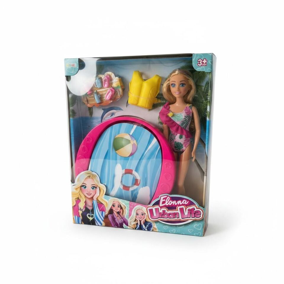 SH40813 11,5'' YÜZÜCÜ BEBEK SETİ-ZRV