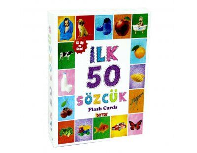 İlk 50 Sözcük Eğitici Flash Kart Oyunu