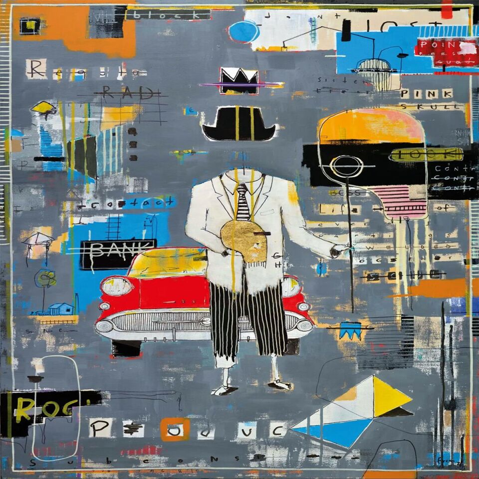 20684 PUZZLE 1000 Gray Composition