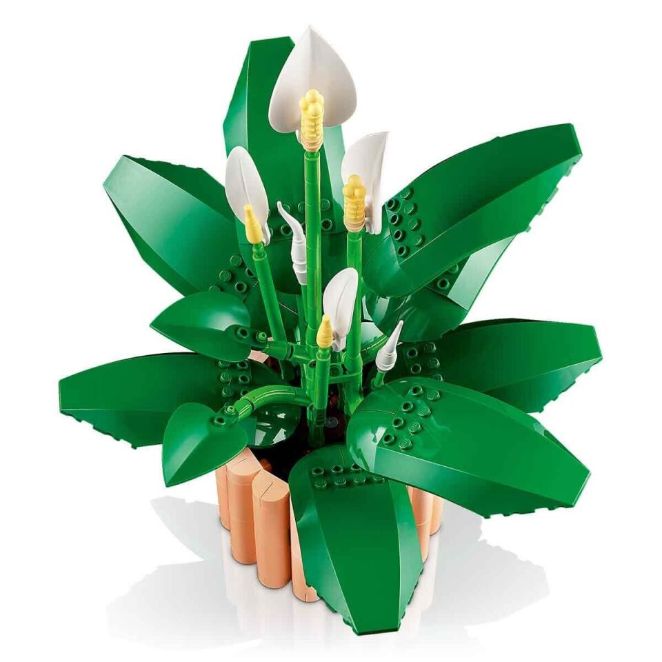 11504 Lego Botanicals Barış Çiçeği - Pace Lily 474 parça +18 yaş