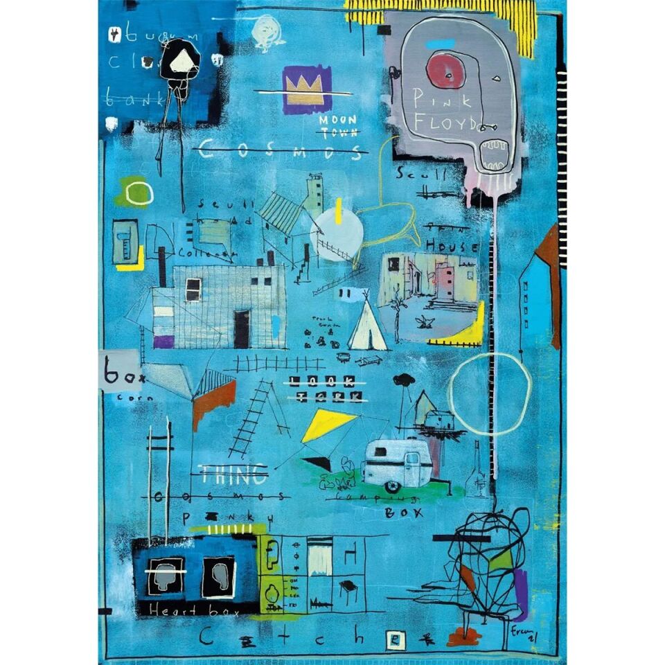 20685 PUZZLE 1000 Blue Composition