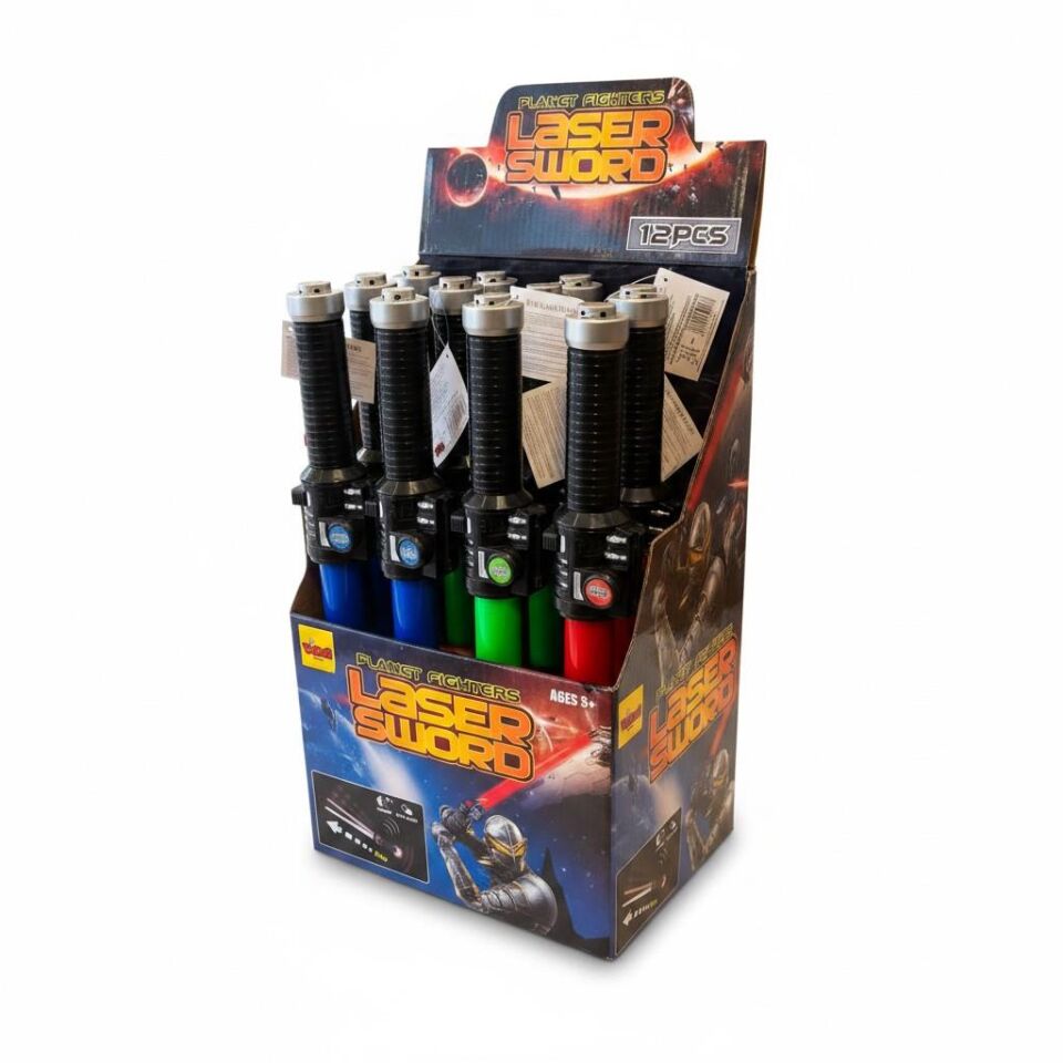 TYC0032 TOYCRAFT SESLİ IŞIKLI IŞIN KILICI DİSP-TYC