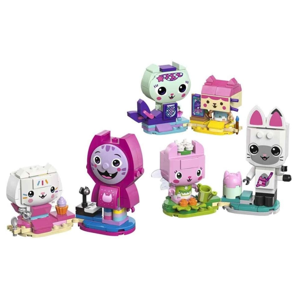 11215 Lego Gabbynin Brick-Built Kedi Arkadaşları 324 parça +6 yaş